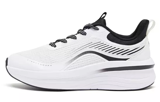 Кроссовки женские с низким верхом, белый/черный Qiaodan