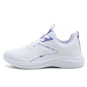 Кроссовки женские с низким верхом белый/фиолетовый Binary