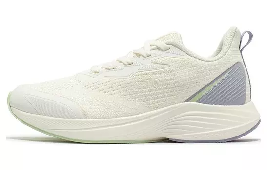 Кроссовки женские с низким верхом белый/фиолетовый 361°