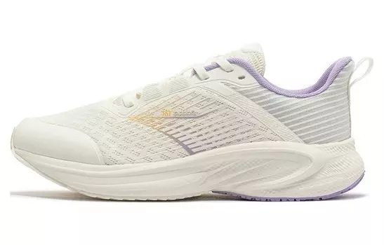 Кроссовки женские с низким верхом белый/фиолетовый 361°