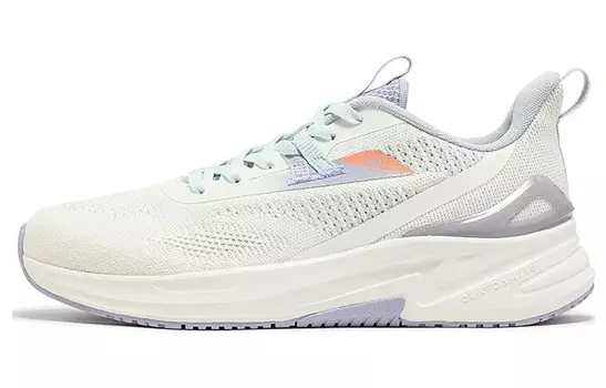 Кроссовки женские с низким верхом белый/фиолетовый 361°