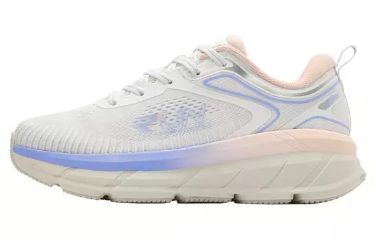 Кроссовки женские с низким верхом белый/фиолетовый Qiaodan