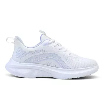 Кроссовки женские с низким верхом белый/фиолетовый Deerway