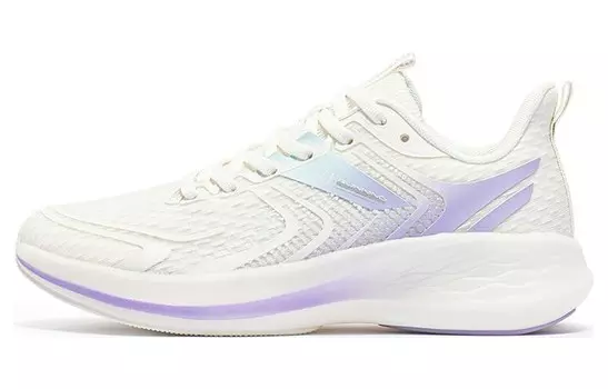 Кроссовки женские с низким верхом белый/фиолетовый 361°