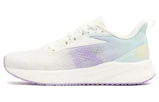 Кроссовки женские с низким верхом белый/голубой/фиолетовый 361°