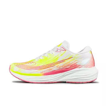 Кроссовки женские с низким верхом белый/оранжевый/зеленый Beijing Sport University