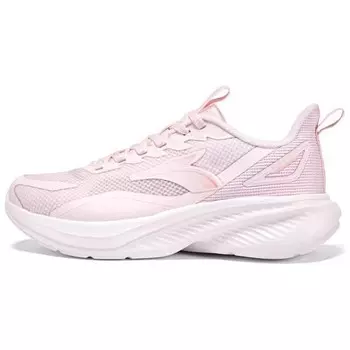 Кроссовки женские с низким верхом, белый порошок/резиновая пудра 361°