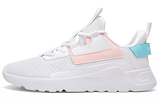 Кроссовки женские с низким верхом, белый/пудровые Erke