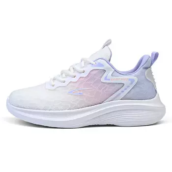 Кроссовки женские с низким верхом белый/розовый/фиолетовый Deerway