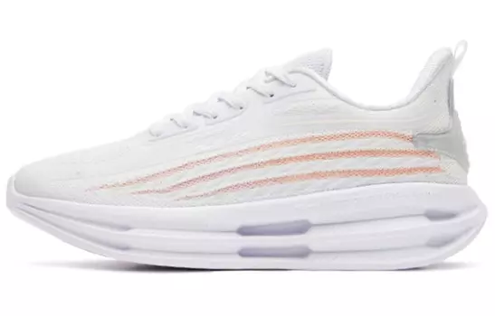 Кроссовки женские с низким верхом белый/розовый Erke