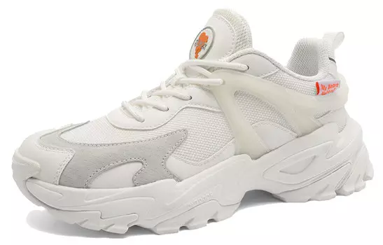 Кроссовки женские с низким верхом белый/серый Semir