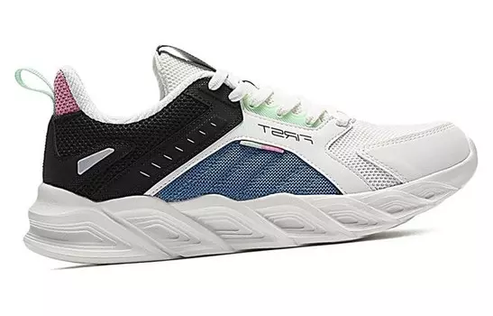 Кроссовки женские с низким верхом, белый/синий 361°