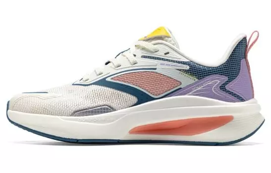 Кроссовки женские с низким верхом, белый/виртуально-синий/призматический фиолетовый 361°