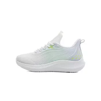 Кроссовки женские с низким верхом белый/зеленый/фиолетовый Warrior 1927