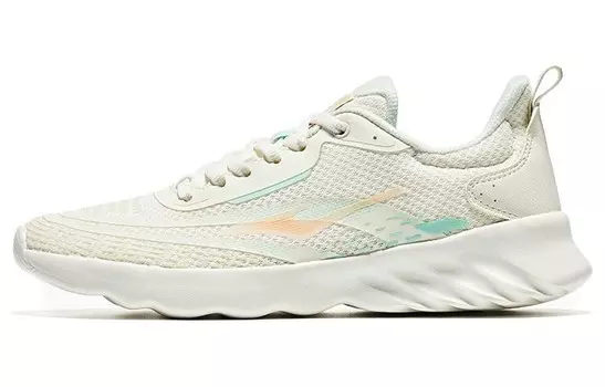 Кроссовки женские с низким верхом белый/зеленый Erke