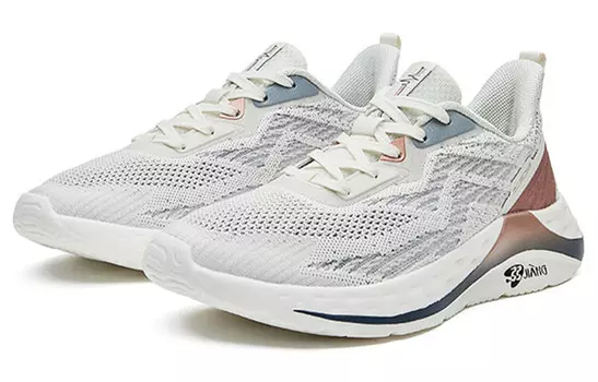 Кроссовки женские с низким верхом белый/золотой Erke