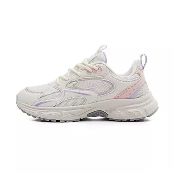 Кроссовки женские с низким верхом бежево-розовый Warrior