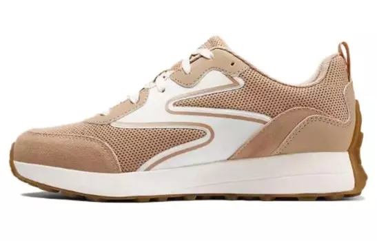 Кроссовки женские с низким верхом, бежевые Skechers