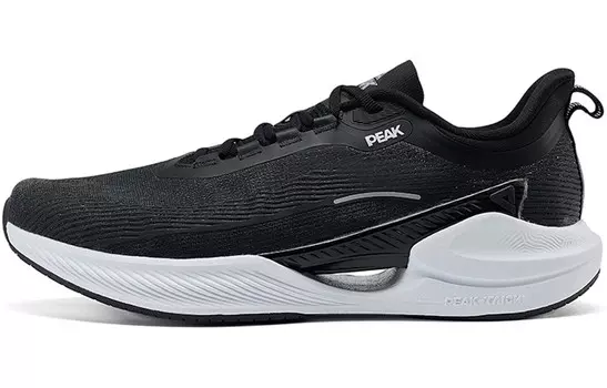 Кроссовки женские с низким верхом, черные/белые Peak