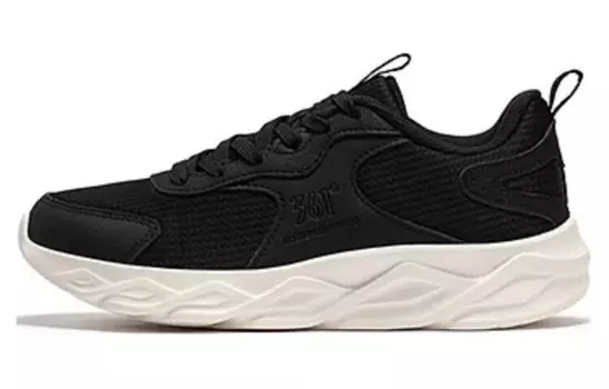 Кроссовки женские с низким верхом, черные/белые 361°