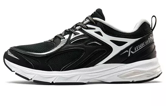 Кроссовки женские с низким верхом, черные/белые Xtep