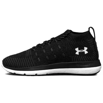 Кроссовки женские с низким верхом, черные/белые Under Armour