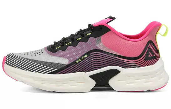 Кроссовки женские с низким верхом, черные, фиолетовые Peak