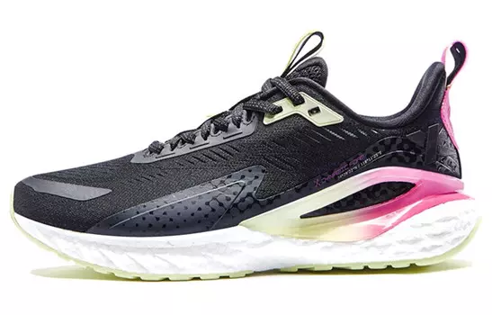 Кроссовки женские с низким верхом, черные/фиолетовые Xtep