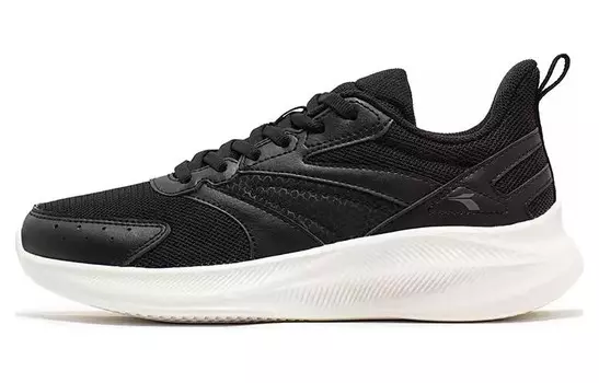 Кроссовки женские с низким верхом, черные/серые 361°