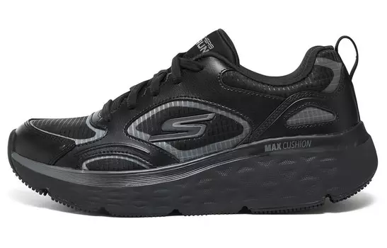 Кроссовки женские с низким верхом, черные Skechers