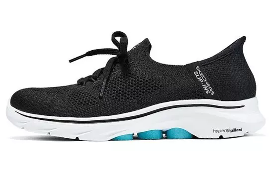 Кроссовки женские с низким верхом, черные Skechers