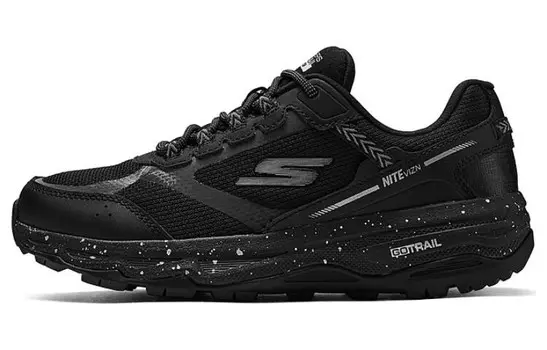 Кроссовки женские с низким верхом, черные Skechers