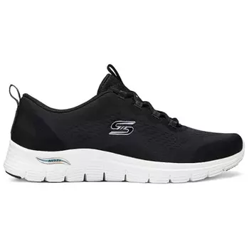 Кроссовки женские с низким верхом, черные Skechers