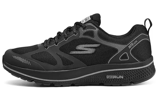 Кроссовки женские с низким верхом, черные Skechers