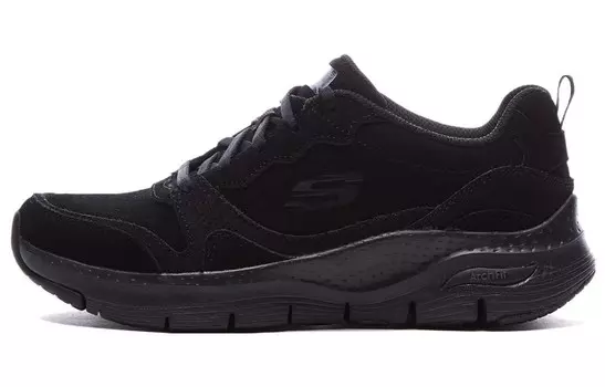 Кроссовки женские с низким верхом, черные Skechers