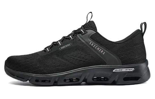 Кроссовки женские с низким верхом, черные Skechers