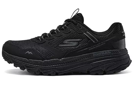 Кроссовки женские с низким верхом, черные Skechers