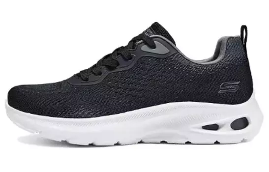 Кроссовки женские с низким верхом, черные Skechers