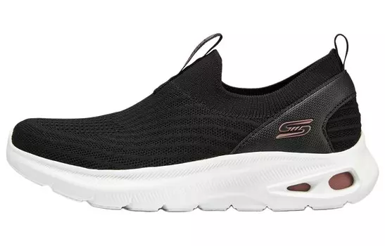 Кроссовки женские с низким верхом, черные Skechers