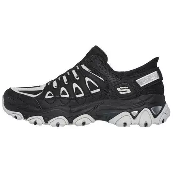 Кроссовки женские с низким верхом, черные Skechers