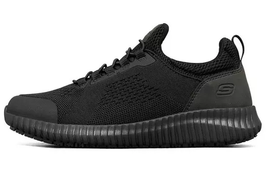 Кроссовки женские с низким верхом, черные Skechers