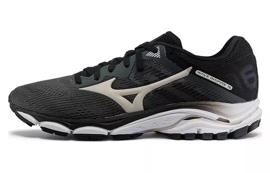 Кроссовки женские с низким верхом, черные/желтые/синие Mizuno