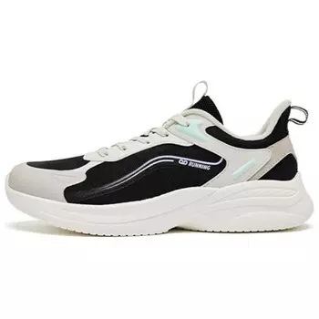 Кроссовки женские с низким верхом, черный/белый Qiaodan