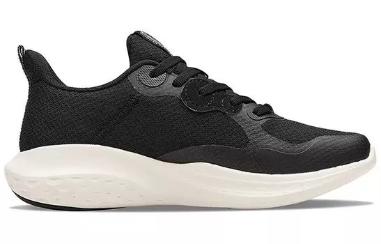 Кроссовки женские с низким верхом, черный/белый 361°