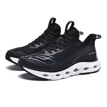 Кроссовки женские с низким верхом, черный/белый Lotto