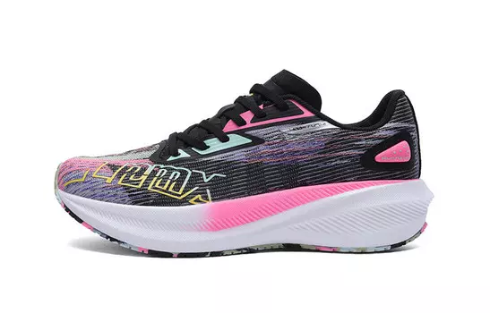 Кроссовки женские с низким верхом, черный/персиковые Lpmx