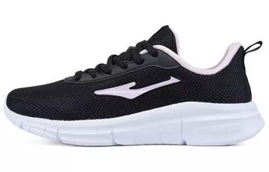 Кроссовки женские с низким верхом, черный/розовый Erke