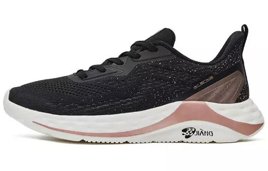 Кроссовки женские с низким верхом, черный/золотой Erke