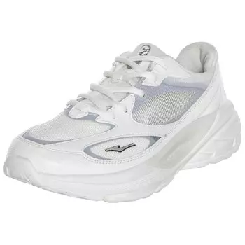 Кроссовки женские с низким верхом Crystal White/ярко-серебристый Erke