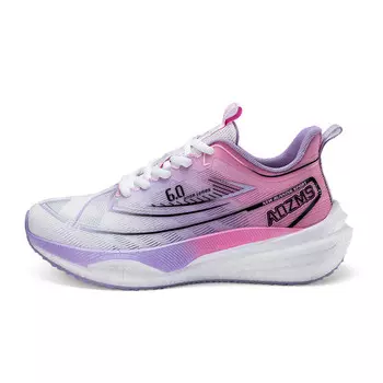 Кроссовки женские с низким верхом, цвет белый, фиолетовый, пудровый Andezhanmusi